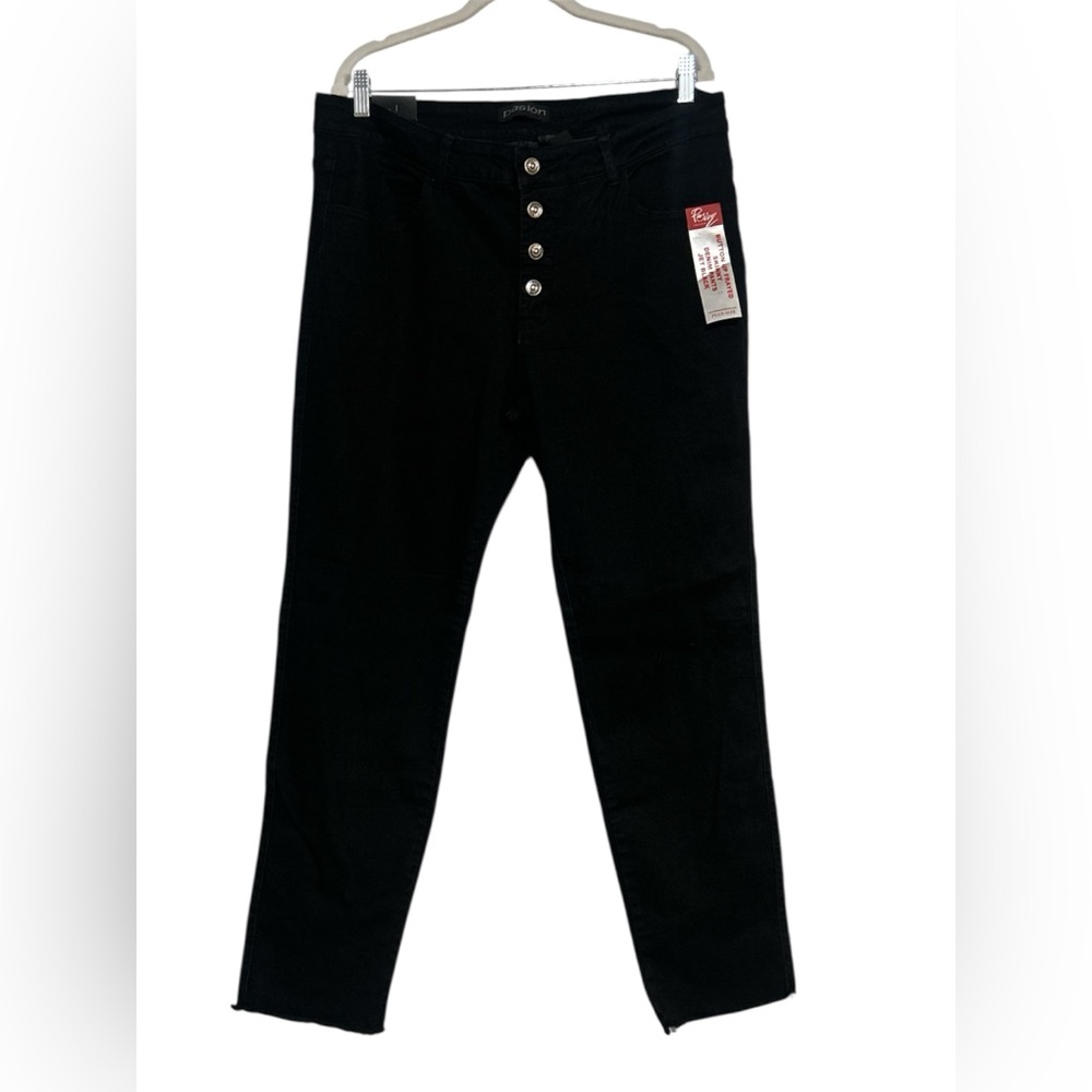 Pasión Women’s Black Jeans Plus Size Size 24 (717)